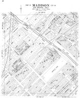 Page 040 - Sec 7 - Madison City, Marquette School, Fox's Rep. Monona Sub., Riverside Park, Soelch's Add., Dane County 1954
